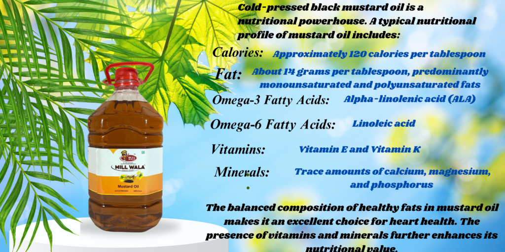 Cold Pressed Black Mustard Oil